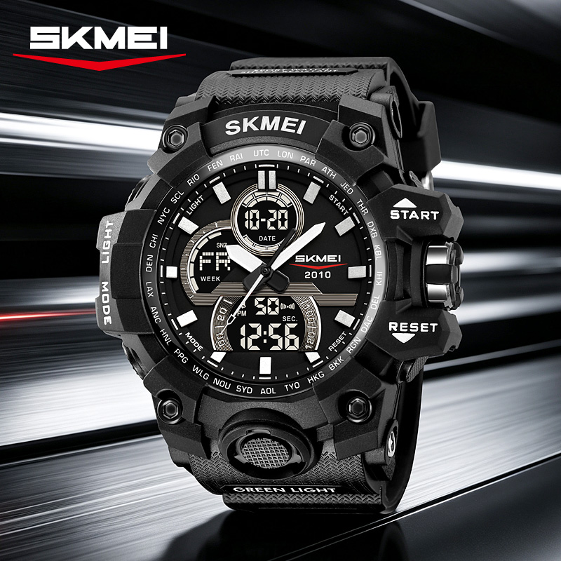 SKMEI 2625 Military Sport Watch Analog Digital Waterproof Wristwatch