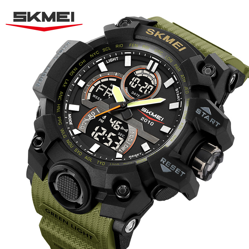 SKMEI 2625 Military Sport Watch Analog Digital Waterproof Wristwatch