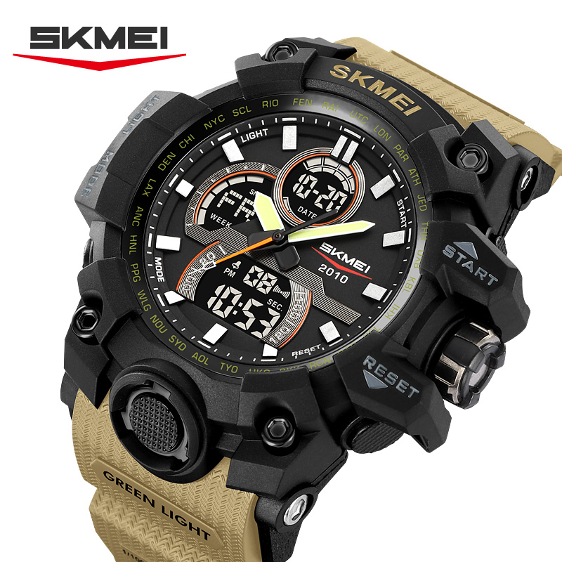 SKMEI 2625 Military Sport Watch Analog Digital Waterproof Wristwatch