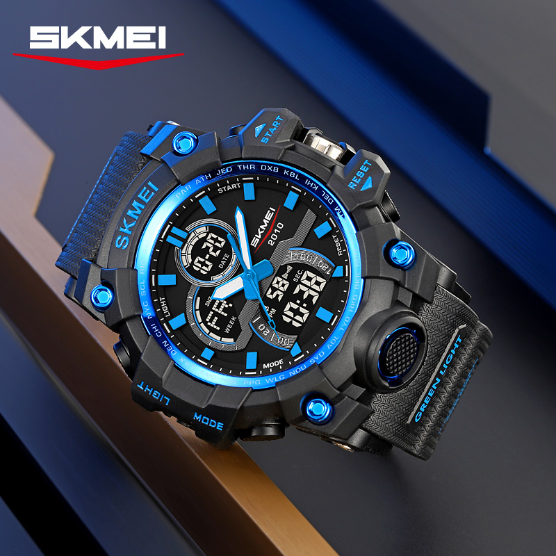 SKMEI 2625 Military Sport Watch Analog Digital Waterproof Wristwatch