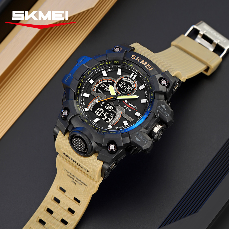 SKMEI 2625 Military Sport Watch Analog Digital Waterproof Wristwatch
