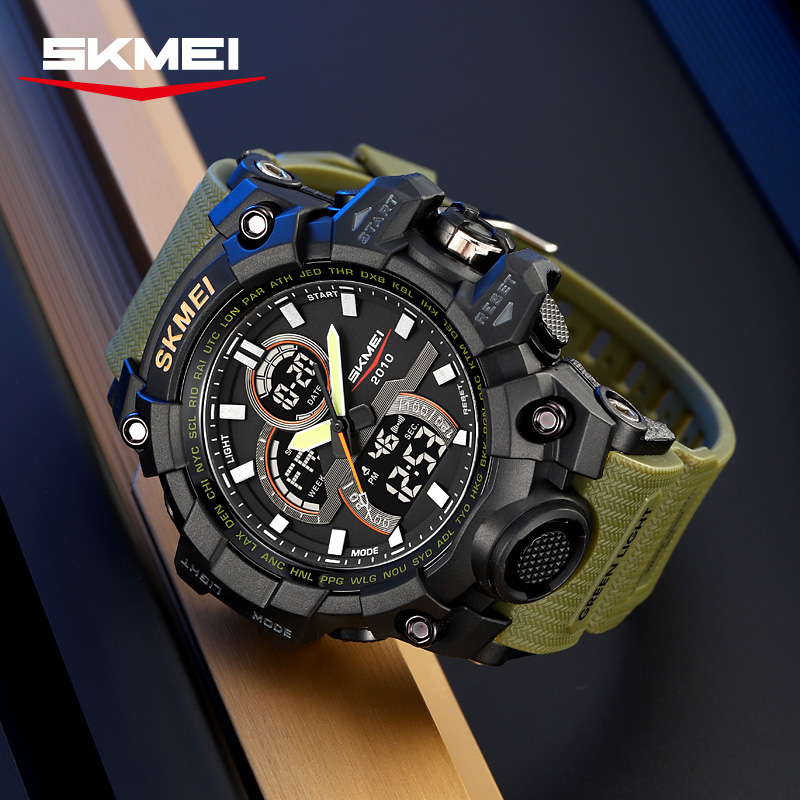 SKMEI 2625 Military Sport Watch Analog Digital Waterproof Wristwatch