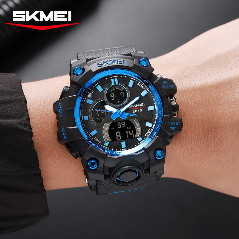 SKMEI 2625 Military Sport Watch Analog Digital Waterproof Wristwatch