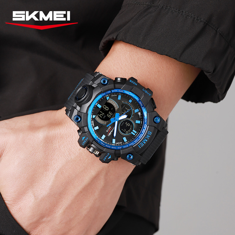 SKMEI 2625 Military Sport Watch Analog Digital Waterproof Wristwatch