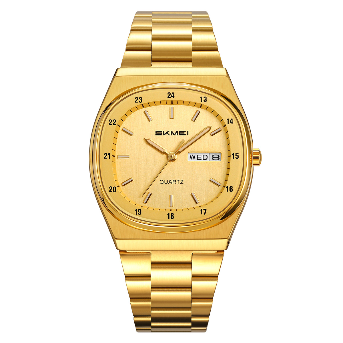 SKMEI 2630 metelic vintage quartz watch