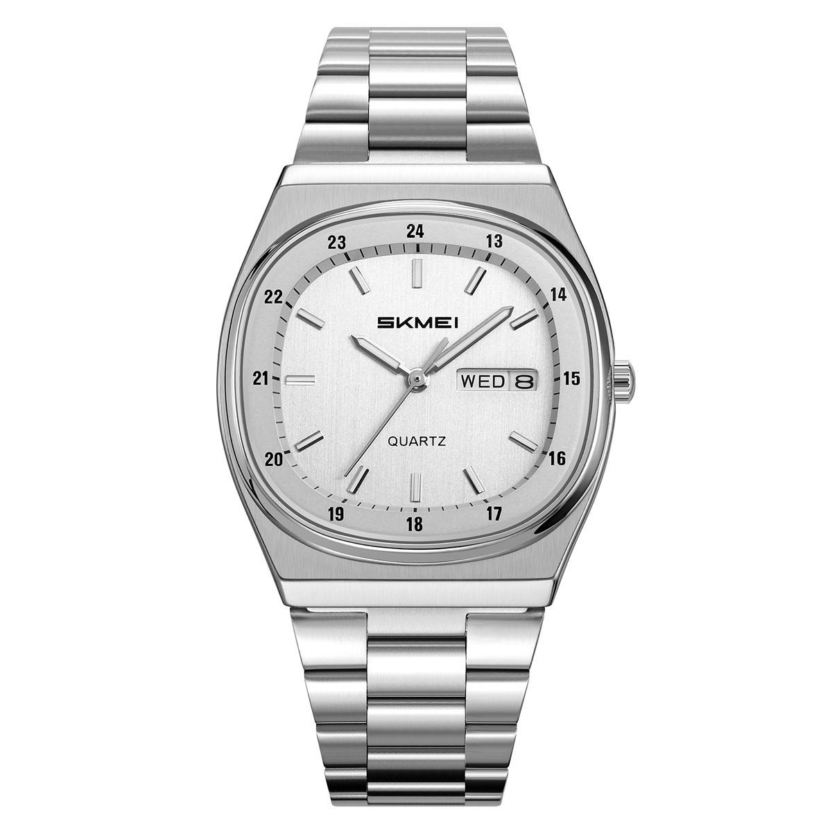SKMEI 2630 metelic vintage quartz watch