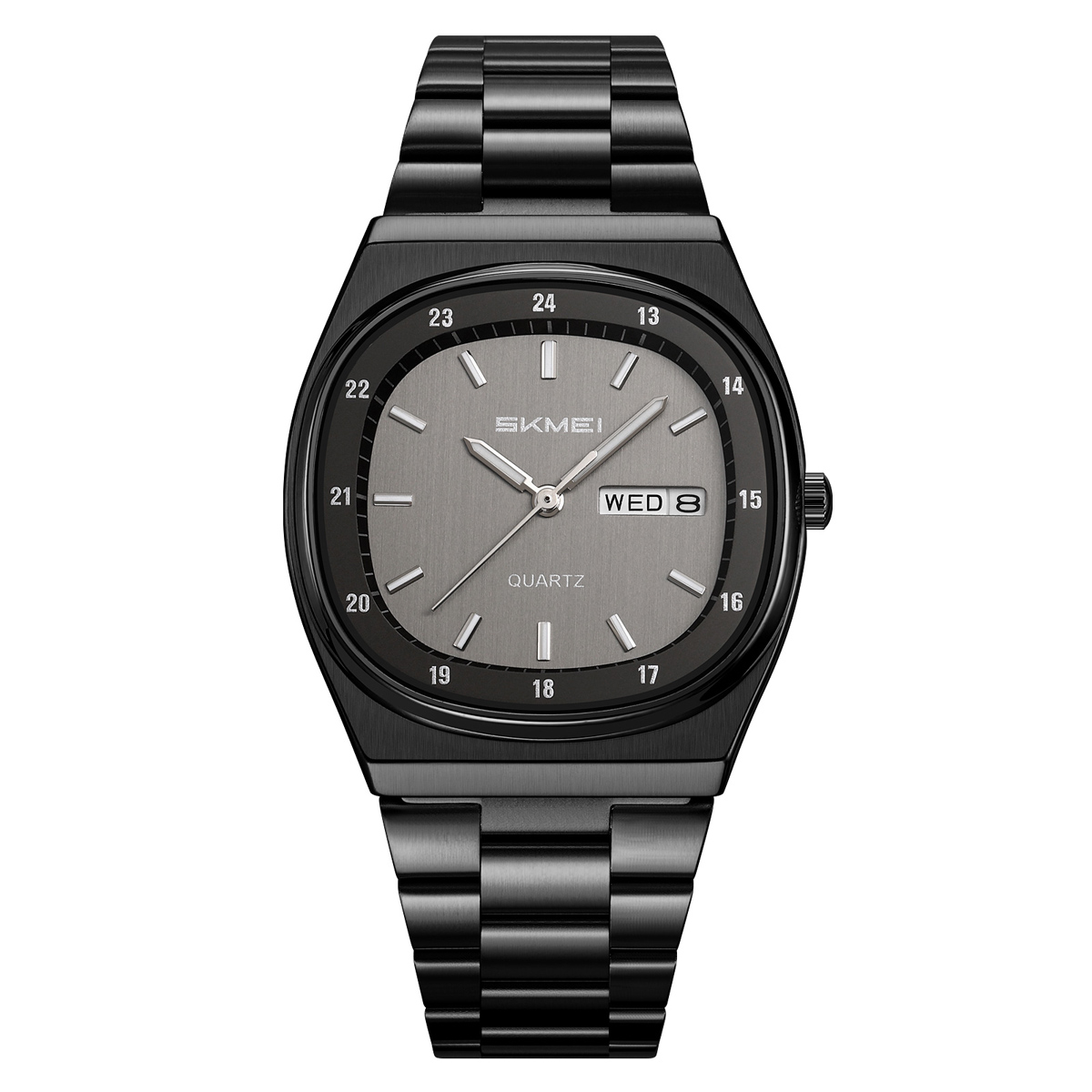 SKMEI 2630 metelic vintage quartz watch