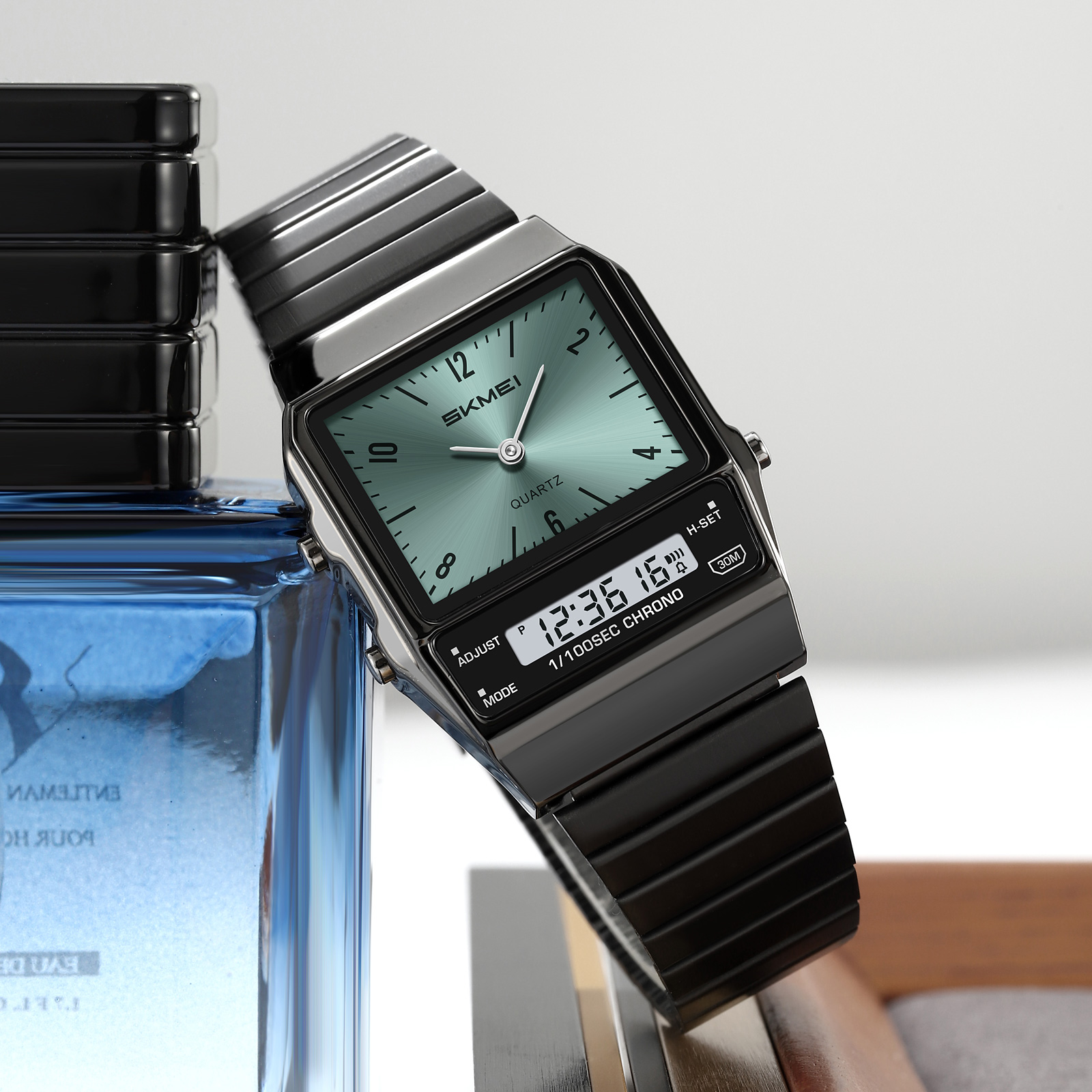 SKMEI Model 2632: Retro Analog-Digital Watches Factory-Direct