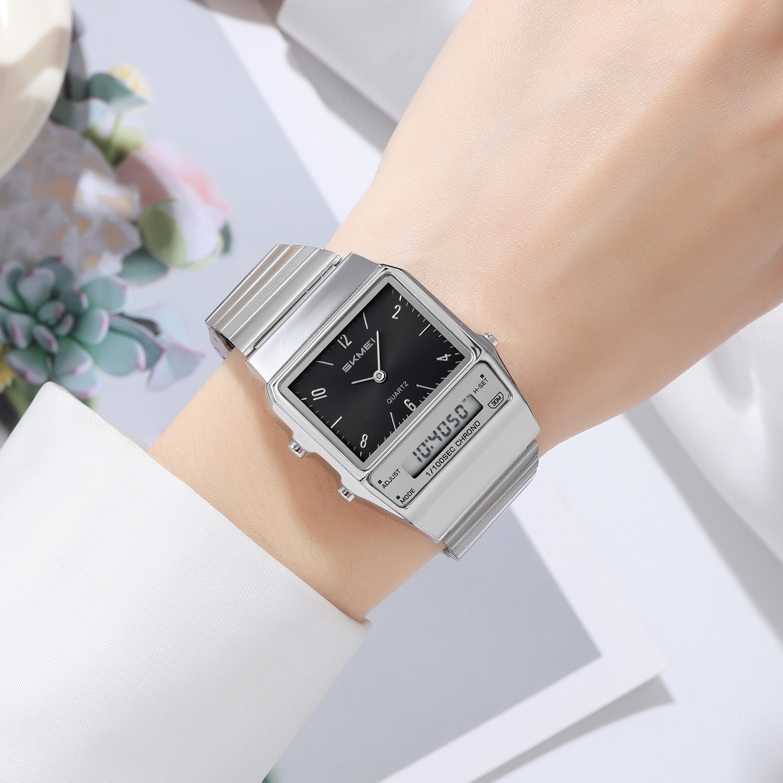 SKMEI Model 2632: Retro Analog-Digital Watches Factory-Direct