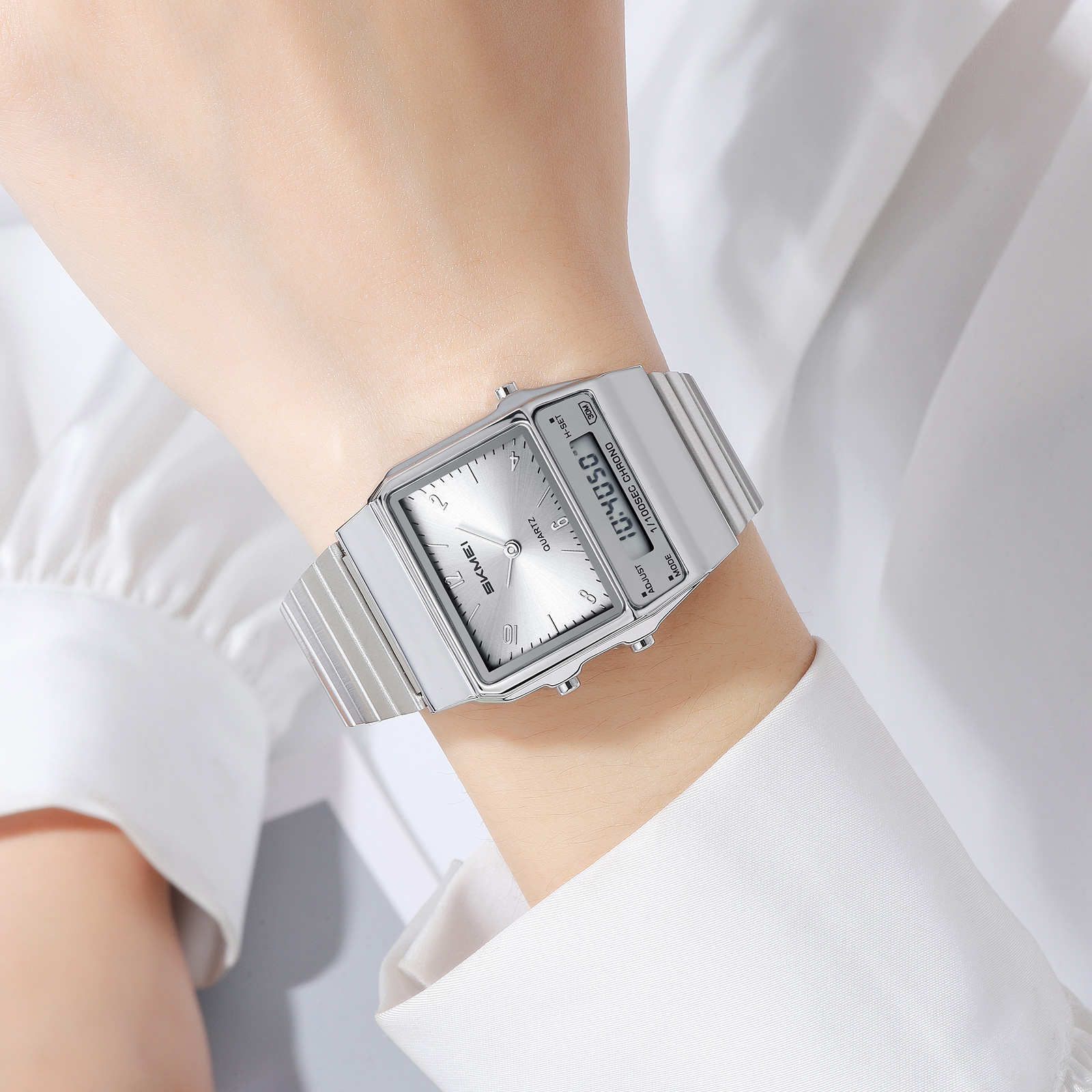 SKMEI Model 2632: Retro Analog-Digital Watches Factory-Direct