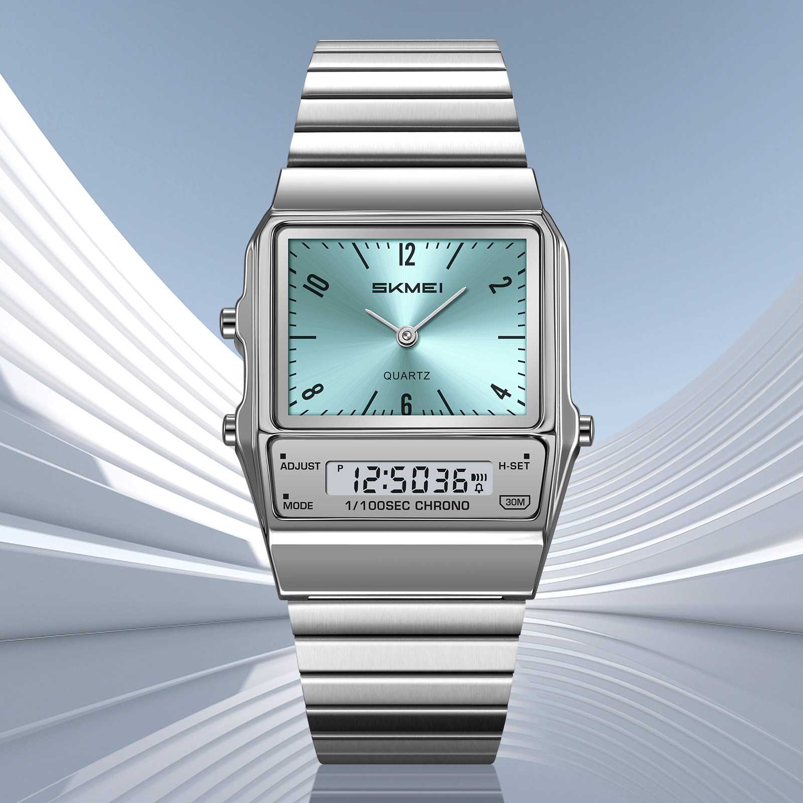 SKMEI Model 2632: Retro Analog-Digital Watches Factory-Direct