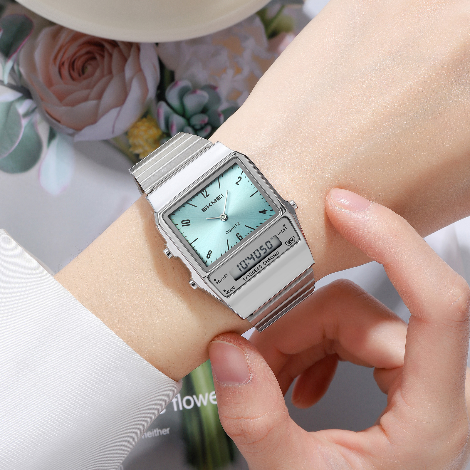 SKMEI Model 2632: Retro Analog-Digital Watches Factory-Direct