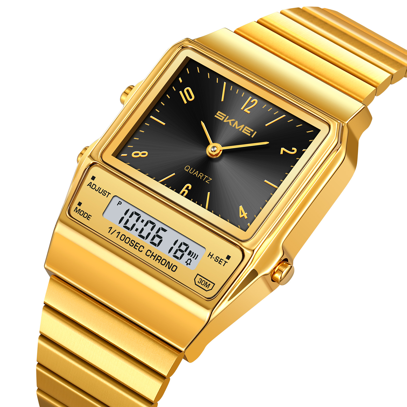 SKMEI Model 2632: Retro Analog-Digital Watches Factory-Direct