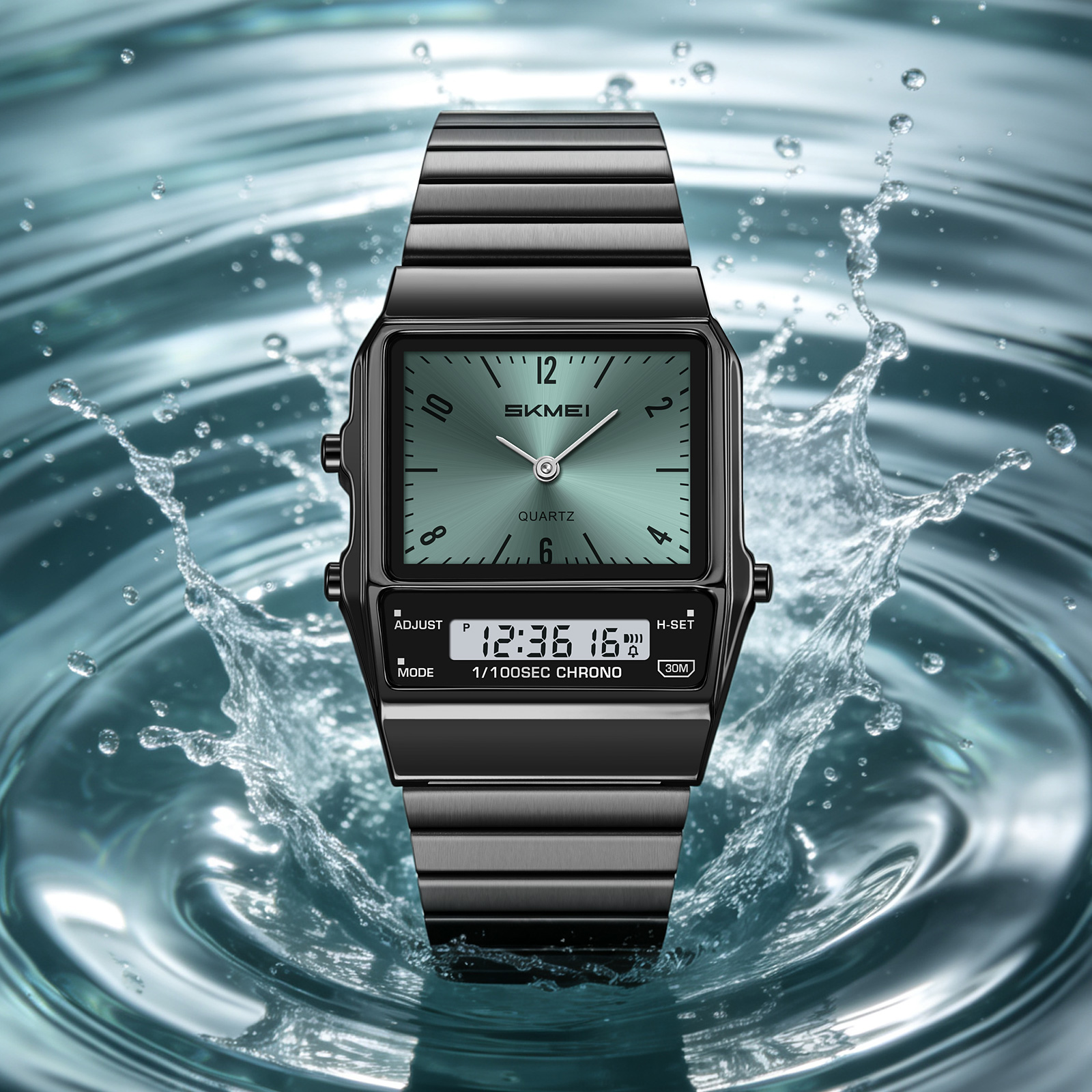 SKMEI Model 2632: Retro Analog-Digital Watches Factory-Direct