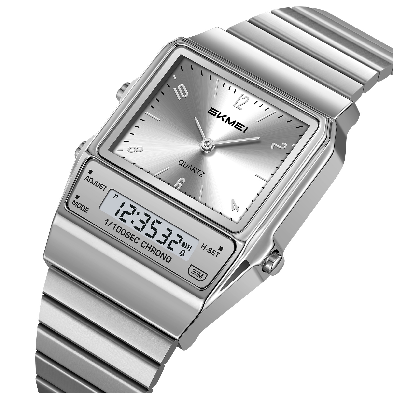 SKMEI Model 2632: Retro Analog-Digital Watches Factory-Direct