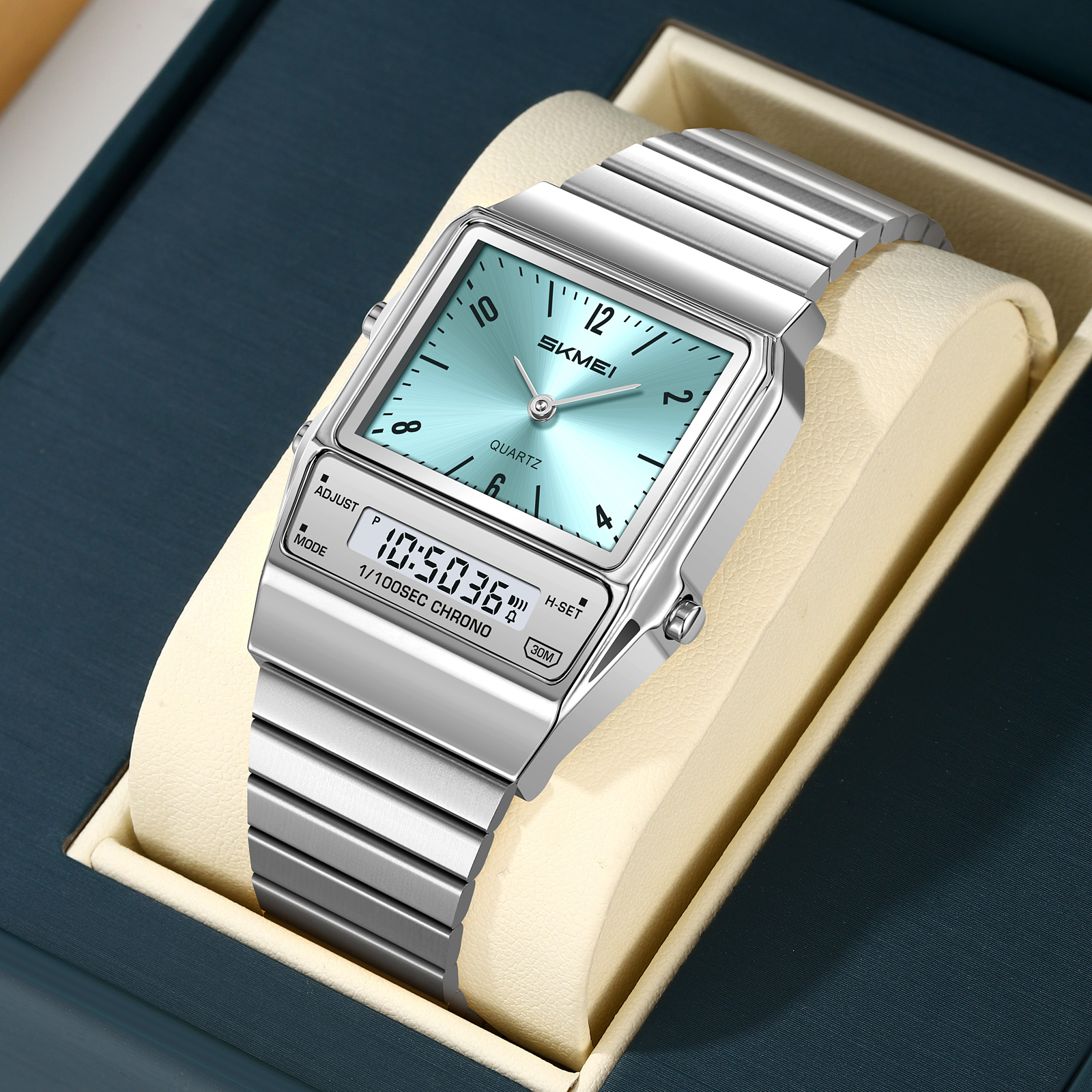 SKMEI Model 2632: Retro Analog-Digital Watches Factory-Direct