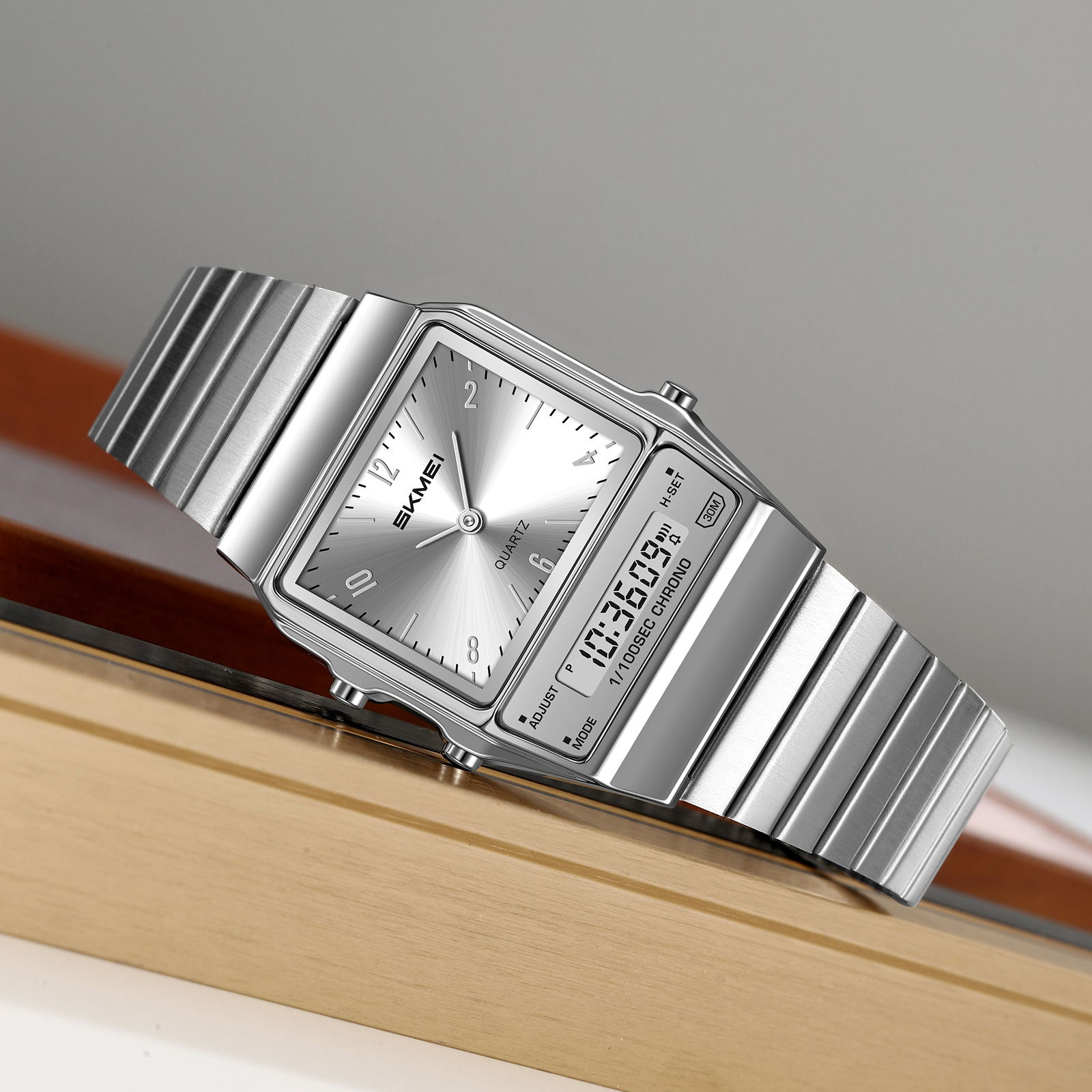 SKMEI Model 2632: Retro Analog-Digital Watches Factory-Direct