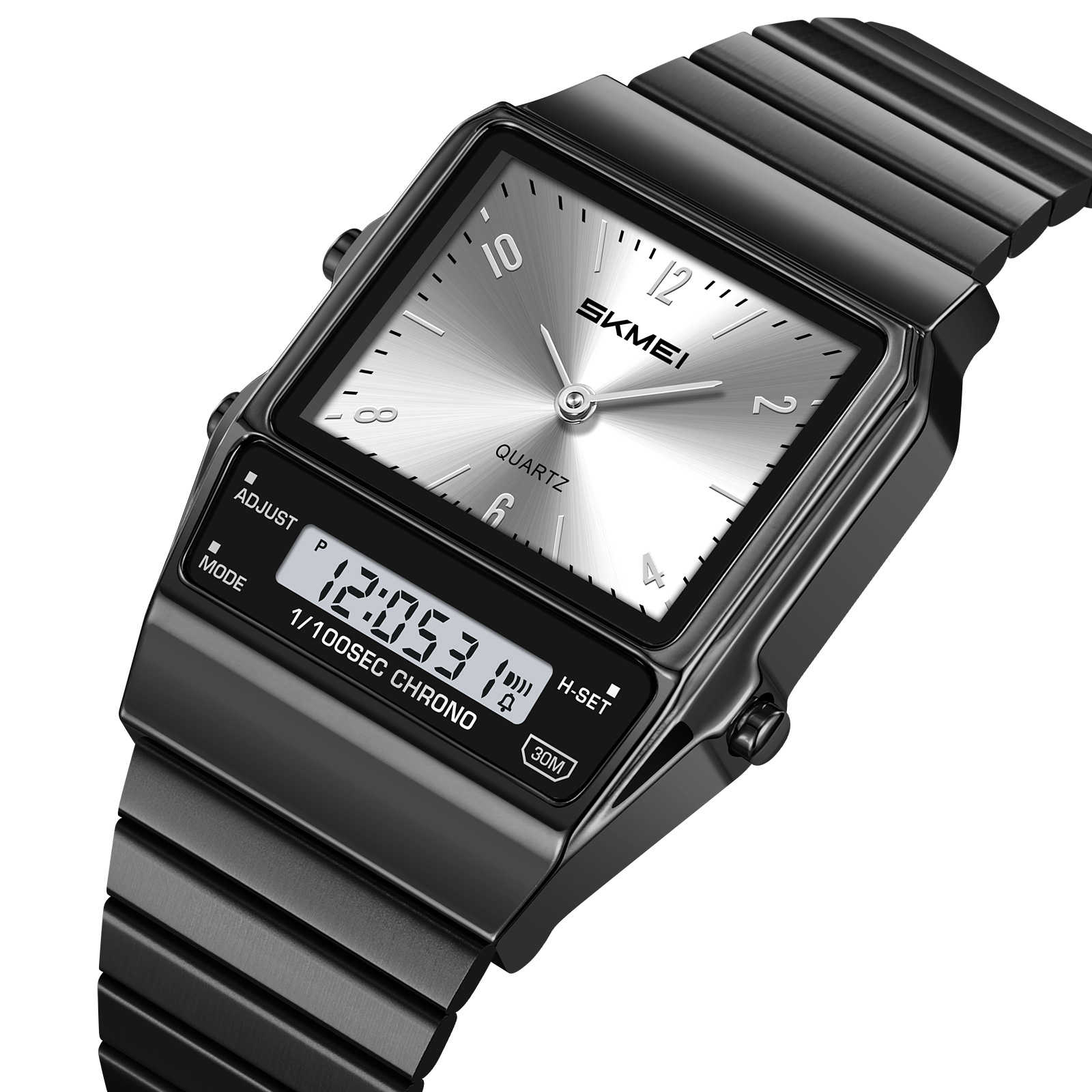 SKMEI Model 2632: Retro Analog-Digital Watches Factory-Direct
