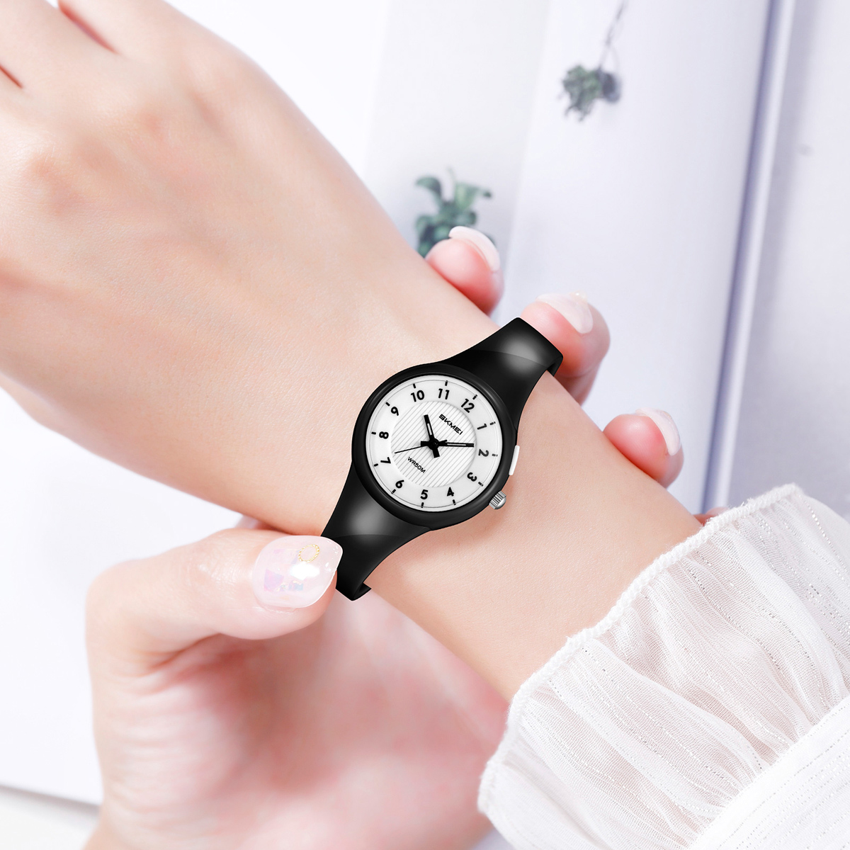 skmei 2635 plastic Quartz Watch for female