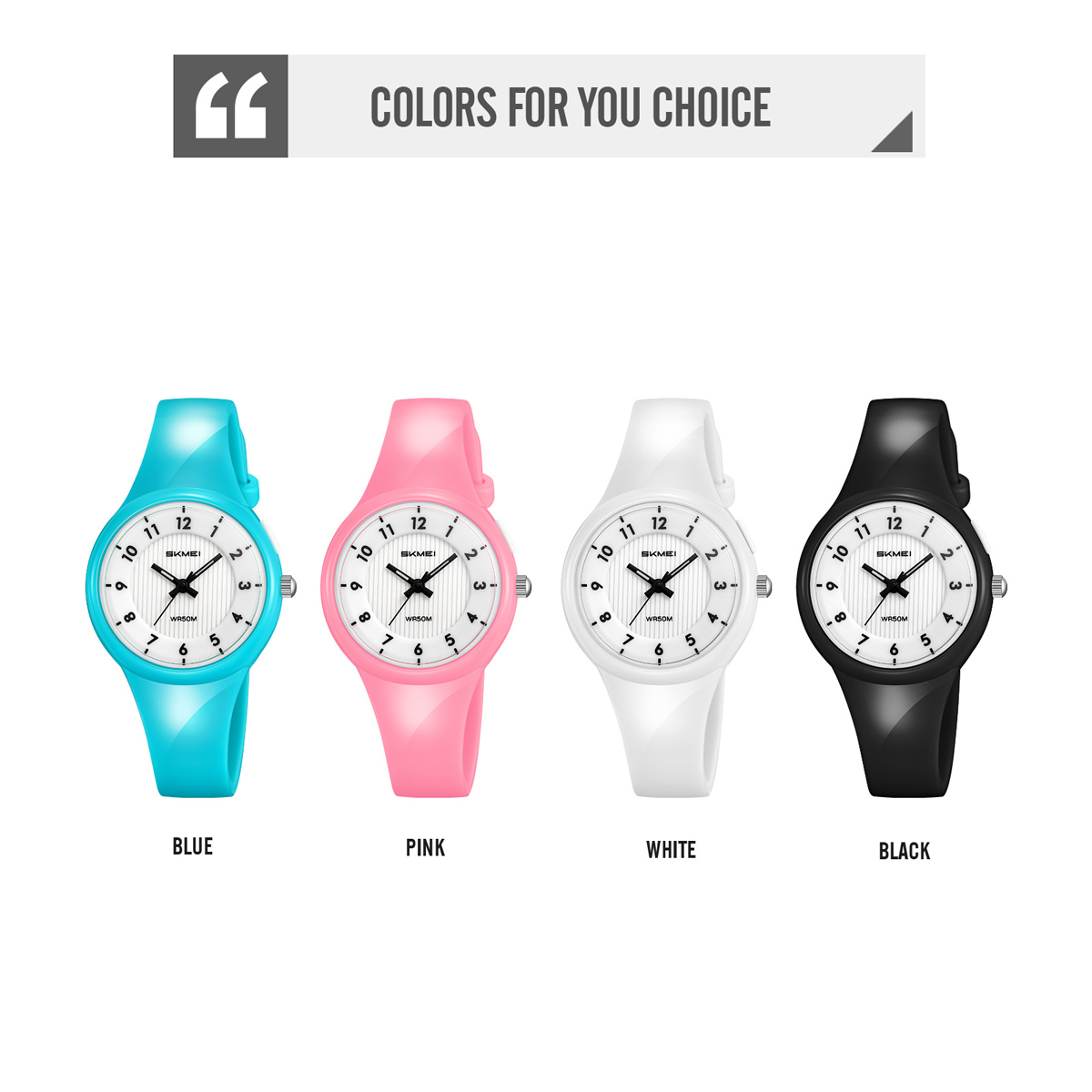 skmei 2635 plastic Quartz Watch for female