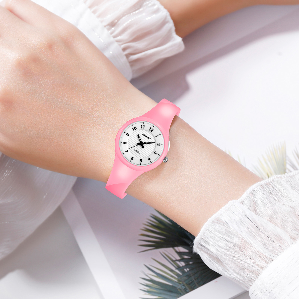 skmei 2635 plastic Quartz Watch for female
