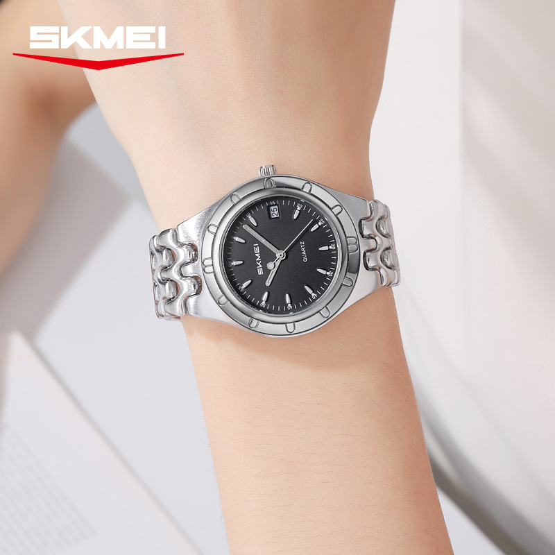 SKMEI 2637 STEEL QUARTZ WATCH