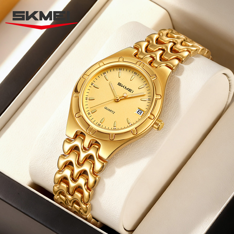 SKMEI 2637 STEEL QUARTZ WATCH