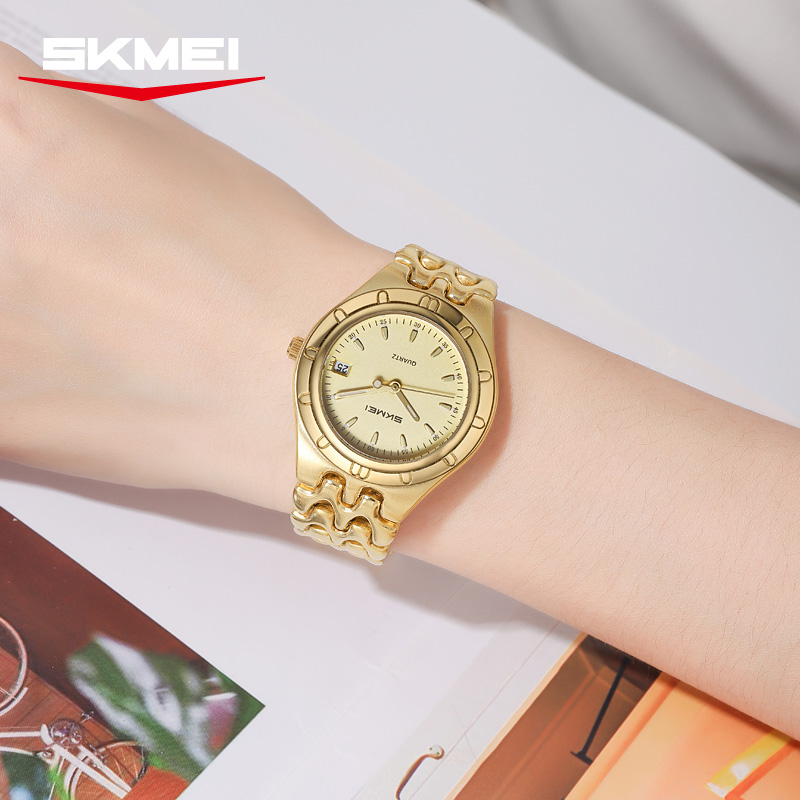 SKMEI 2637 STEEL QUARTZ WATCH