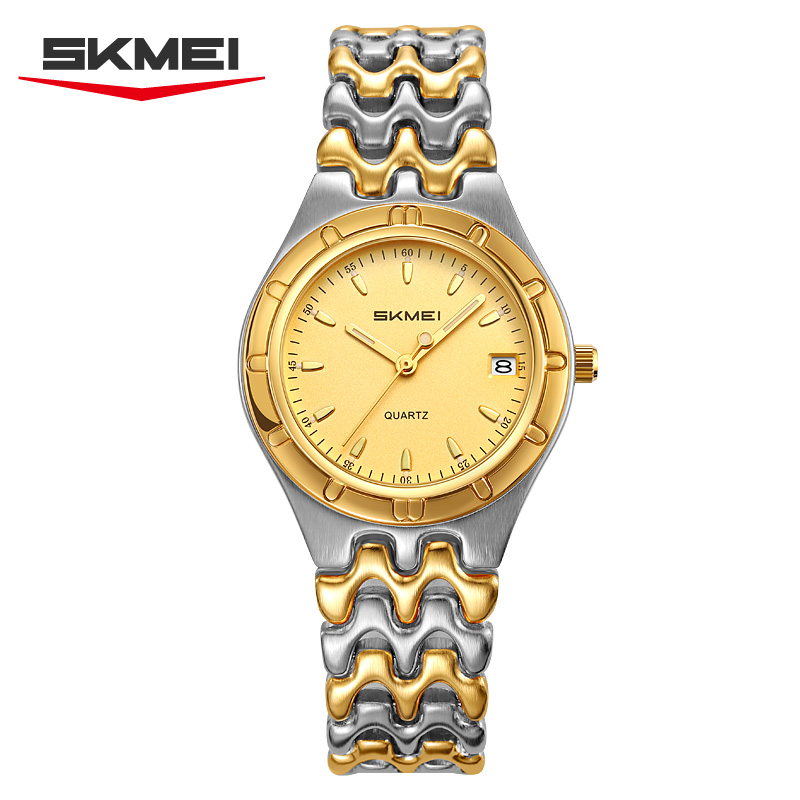 SKMEI 2637 STEEL QUARTZ WATCH