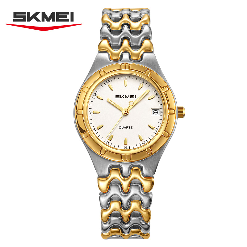 SKMEI 2637 STEEL QUARTZ WATCH