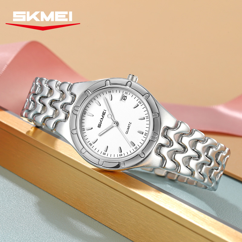 SKMEI 2637 STEEL QUARTZ WATCH
