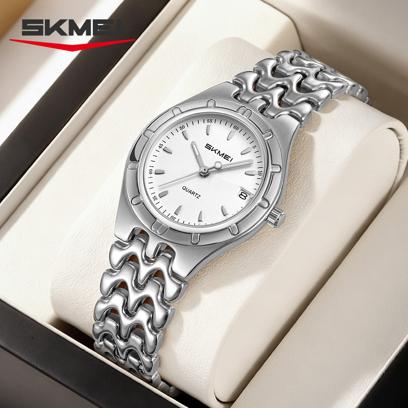 SKMEI 2637 STEEL QUARTZ WATCH