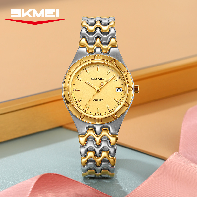 SKMEI 2637 STEEL QUARTZ WATCH