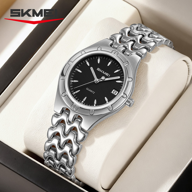 SKMEI 2637 STEEL QUARTZ WATCH