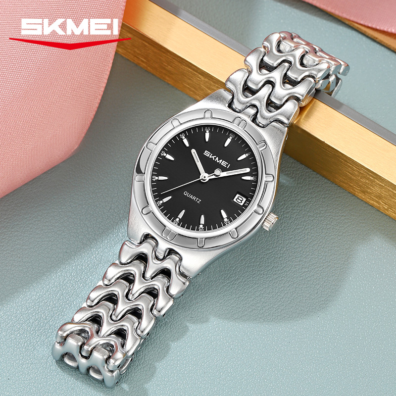 SKMEI 2637 STEEL QUARTZ WATCH