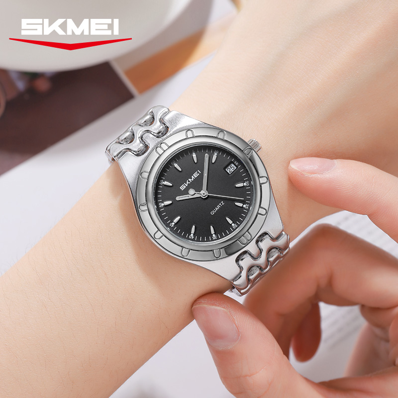 SKMEI 2637 STEEL QUARTZ WATCH