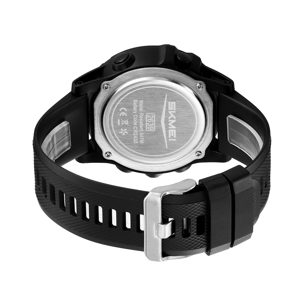 SKMEI 2639 Men's Outdoor Sports Digital Watch Pedometer 
