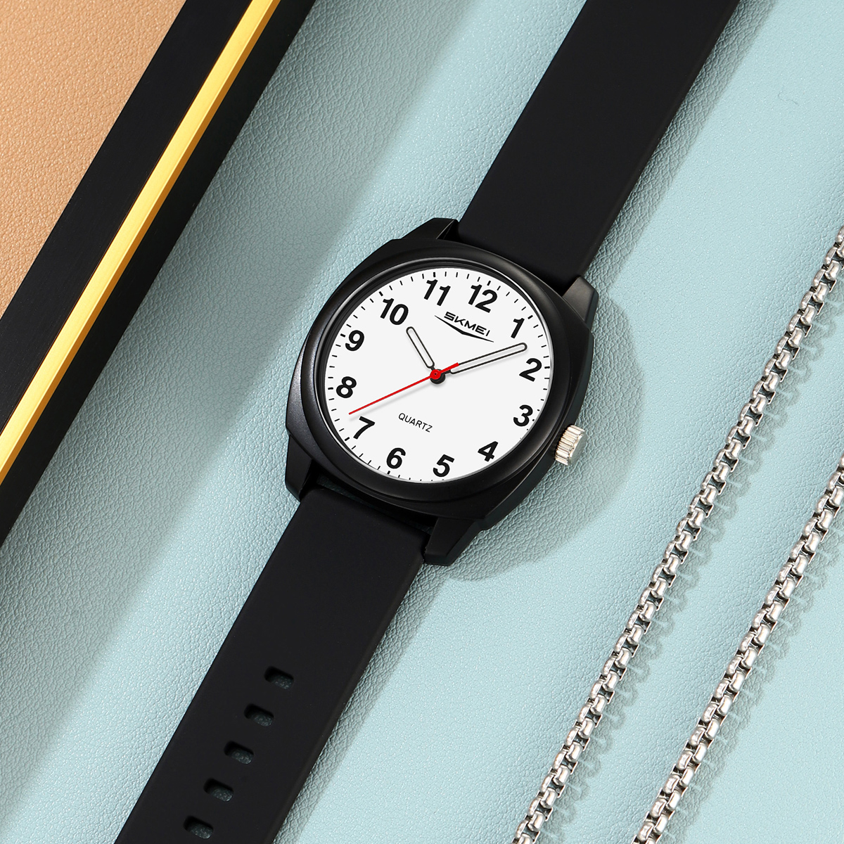 SKMEI Model 2643 Simple Stylish Silicone Quartz Watches