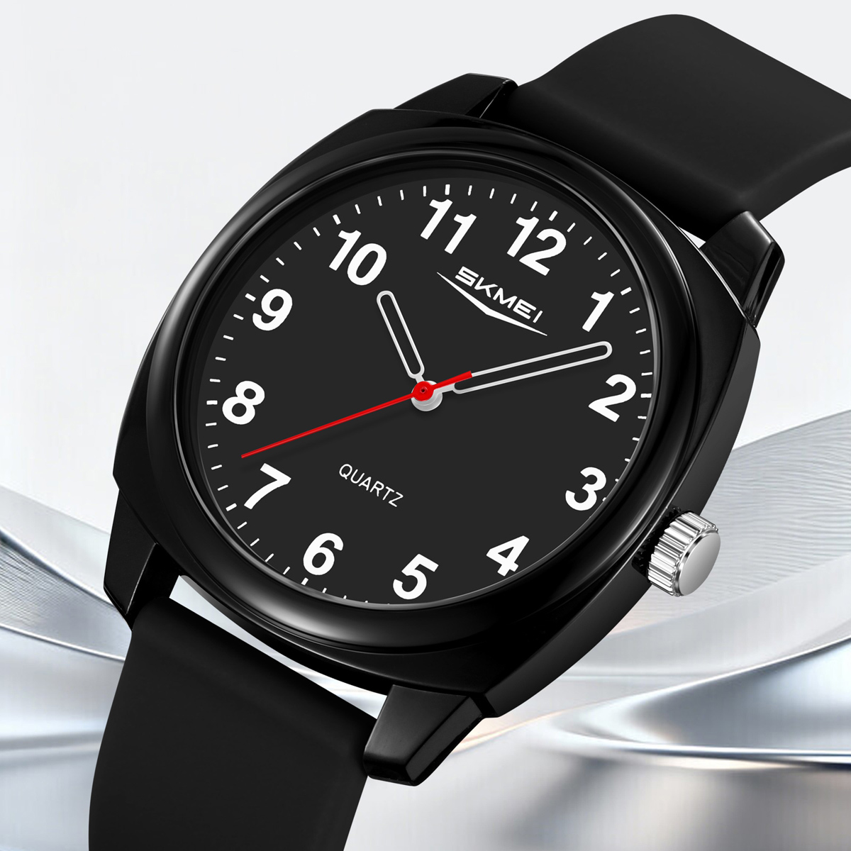 SKMEI Model 2643 Simple Stylish Silicone Quartz Watches