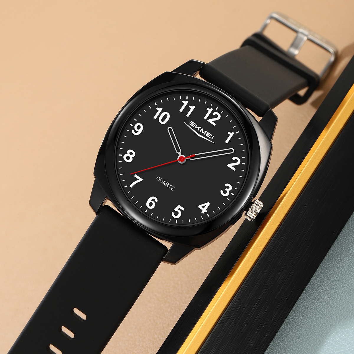 SKMEI Model 2643 Simple Stylish Silicone Quartz Watches