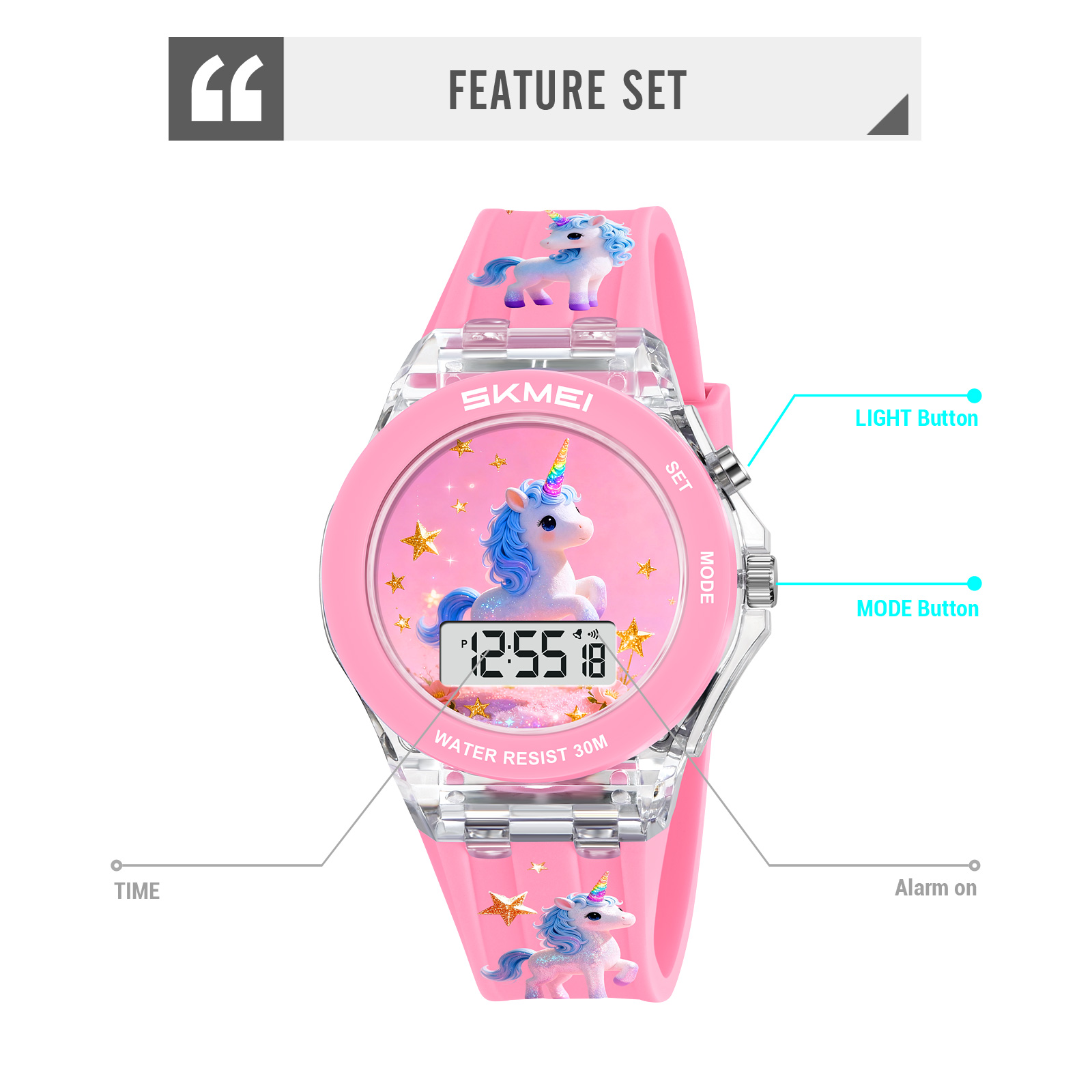 SKMEI 2646 children digital watch