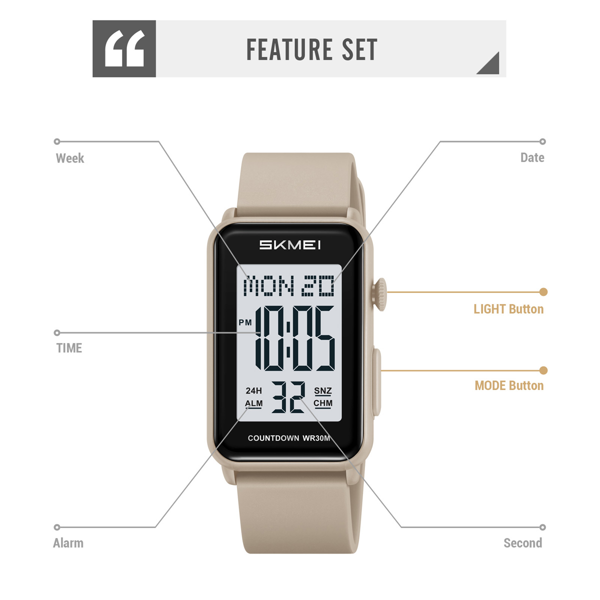 SKMEI 2647 DIGITAL WATCHES