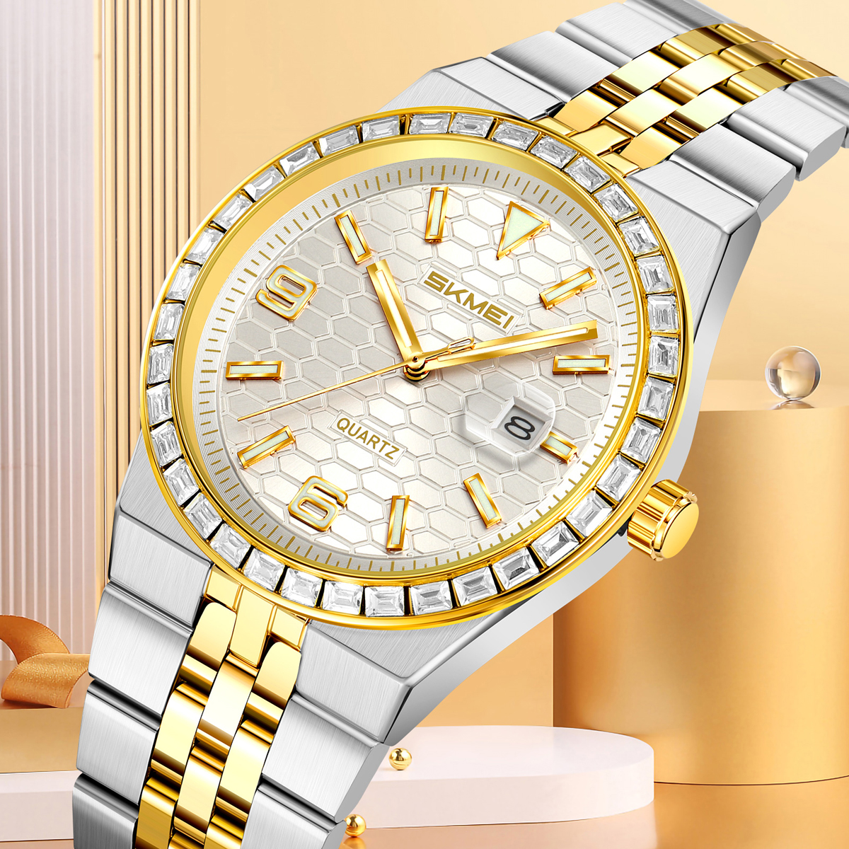 SKMEI 2655 STEEL MEN WATCH