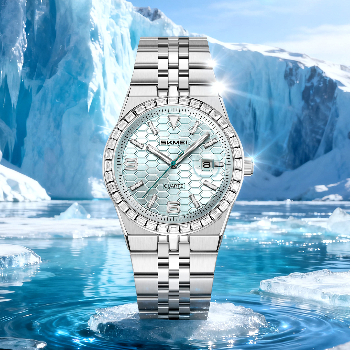 SKMEI 2655 STEEL MEN WATCH