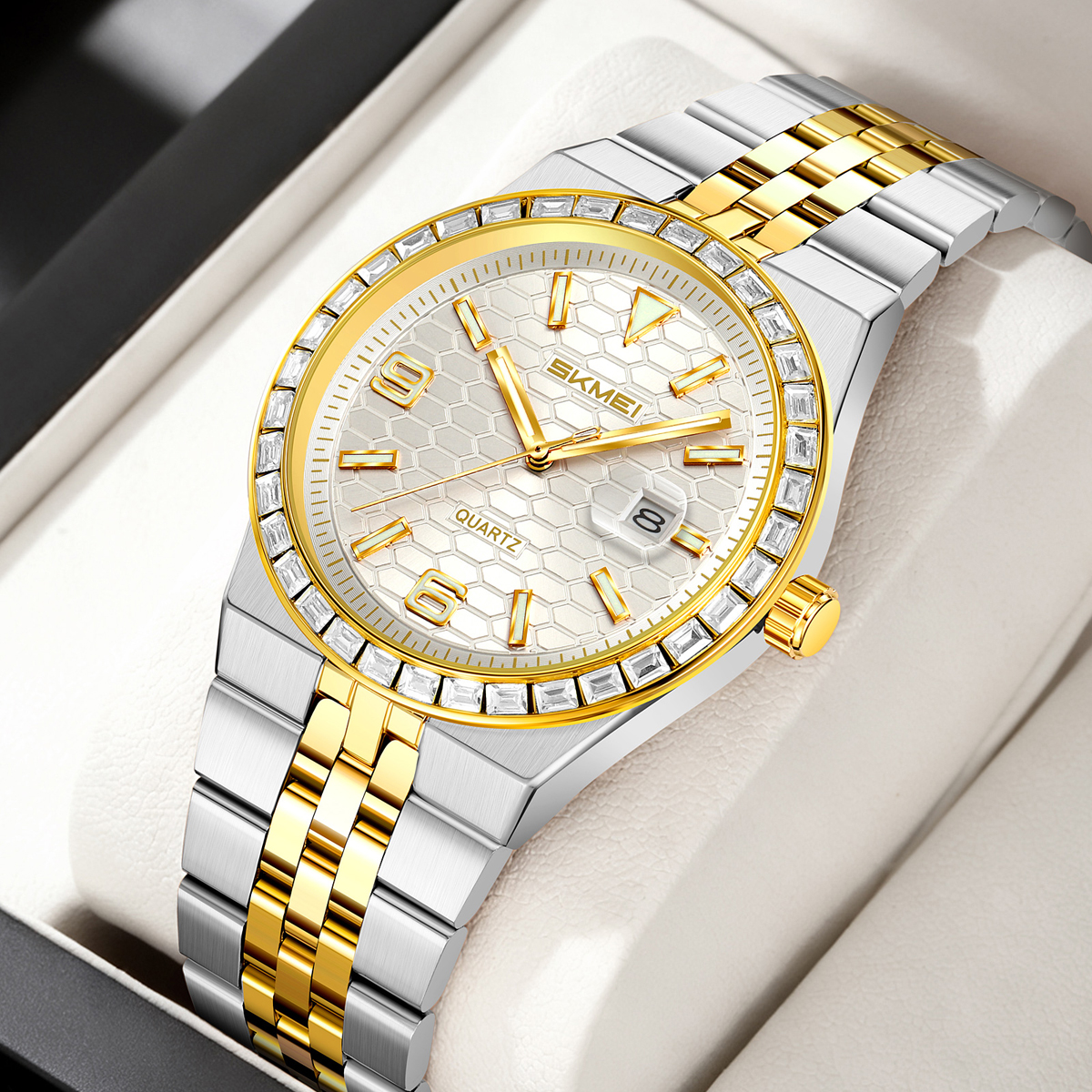 SKMEI 2655 STEEL MEN WATCH