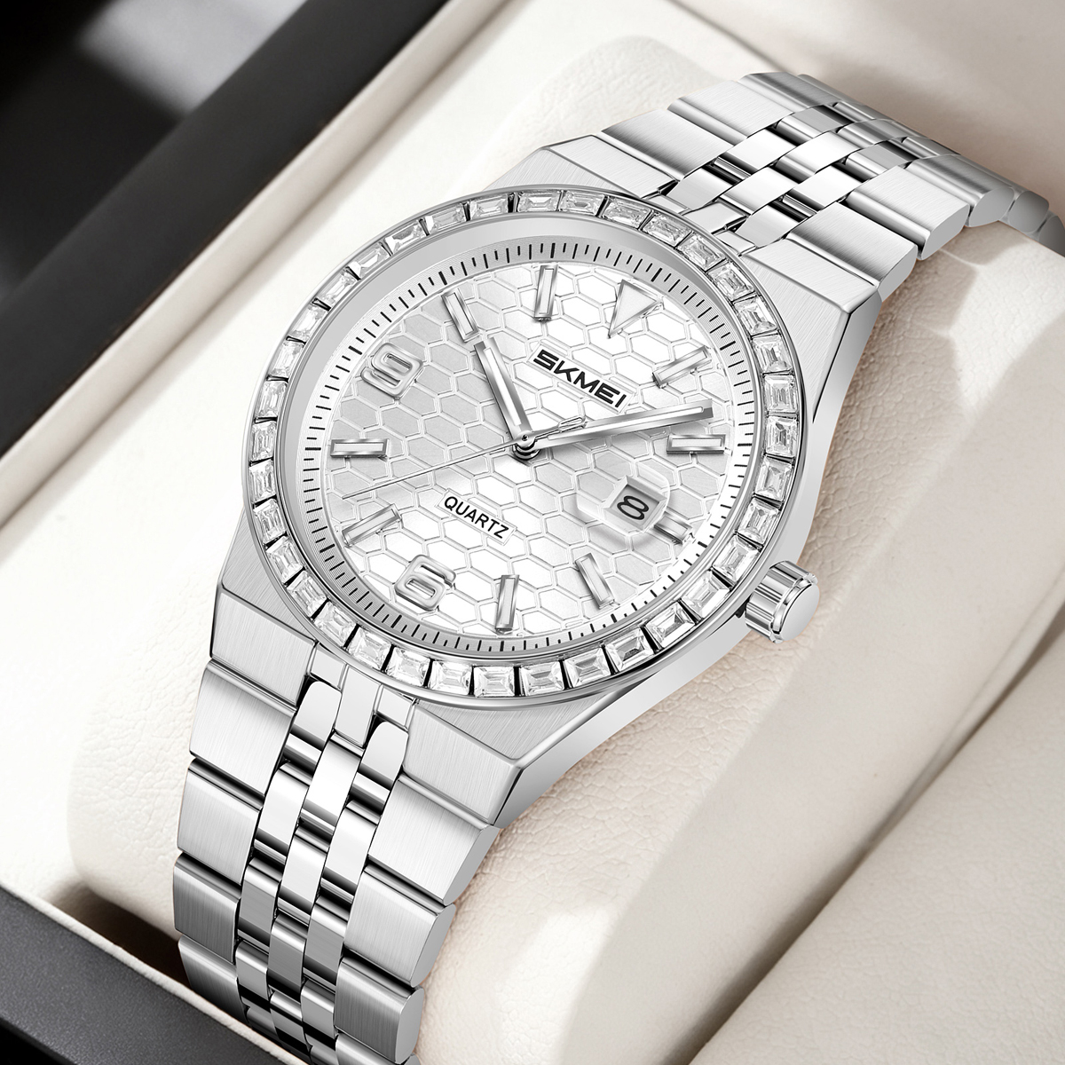 SKMEI 2655 STEEL MEN WATCH