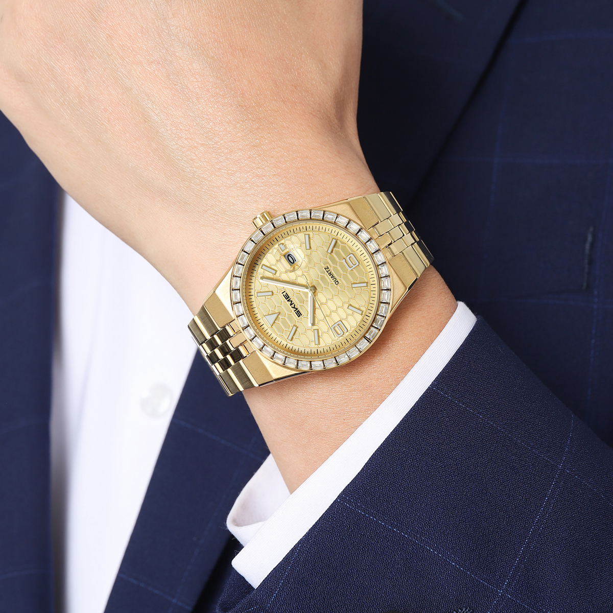 SKMEI 2655 STEEL MEN WATCH