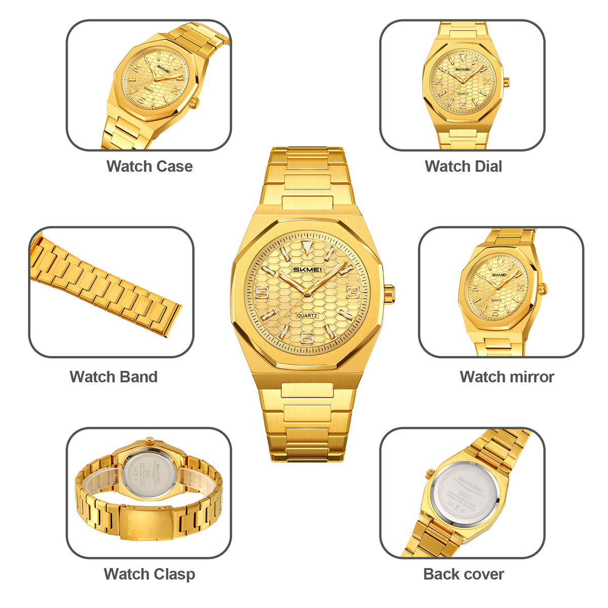 SKMEI 2657 MEN FASHION WATCH