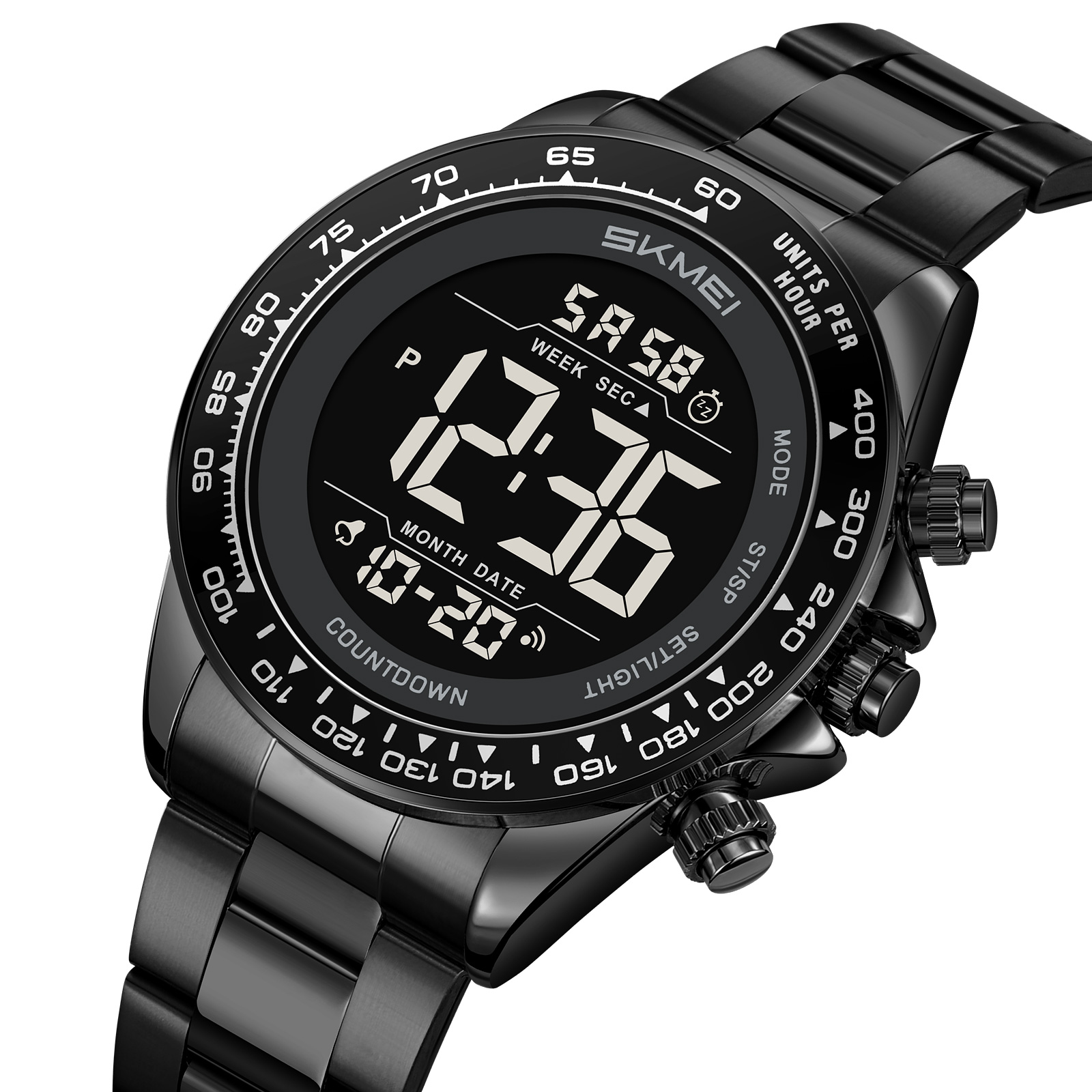 SKMEI Model 2659 Stainless Steel Chronograph Digital Watches