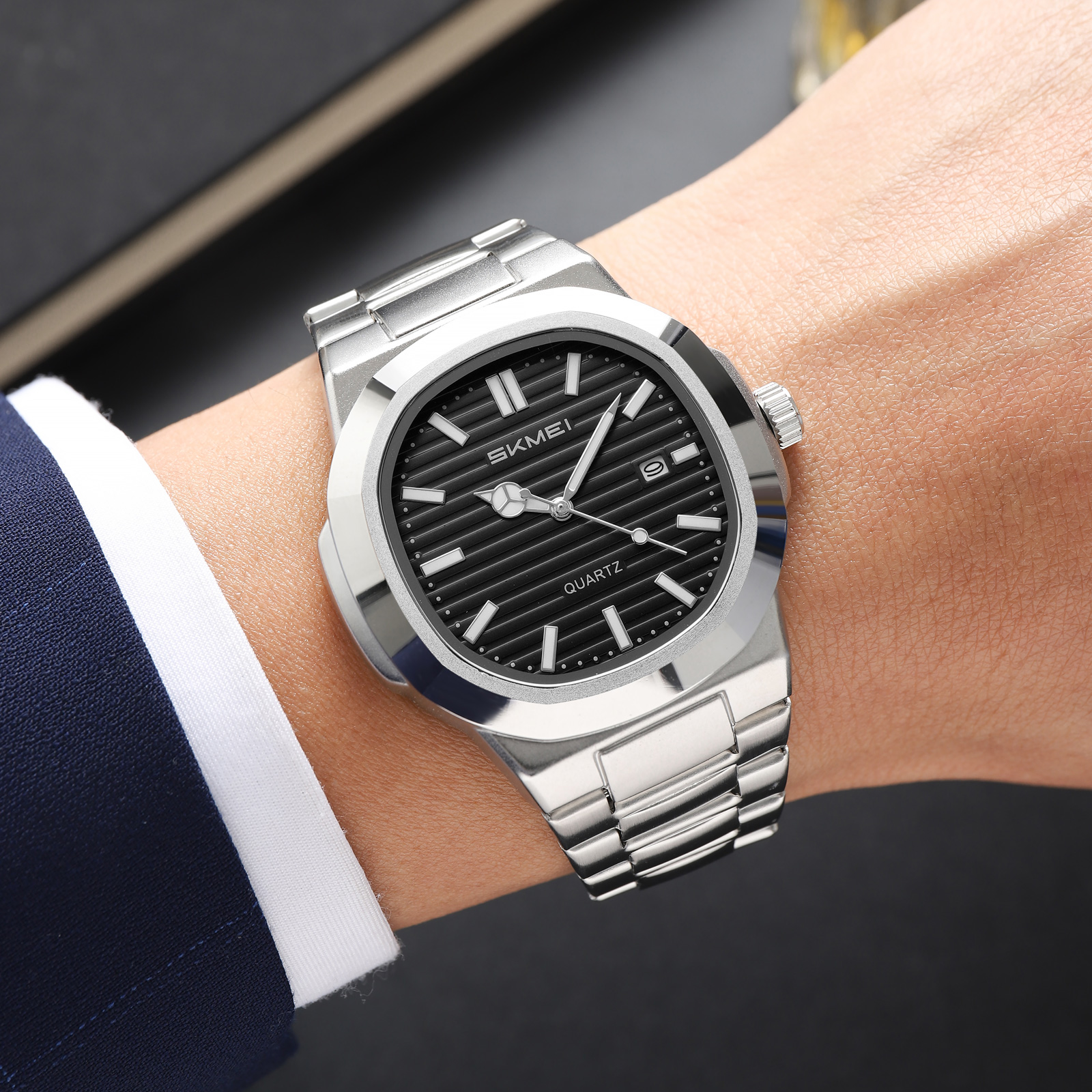 SKMEI 2660 SS WATCH MEN